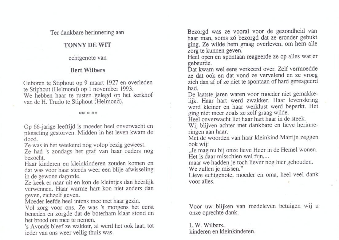 Prentje Tonny de Wit